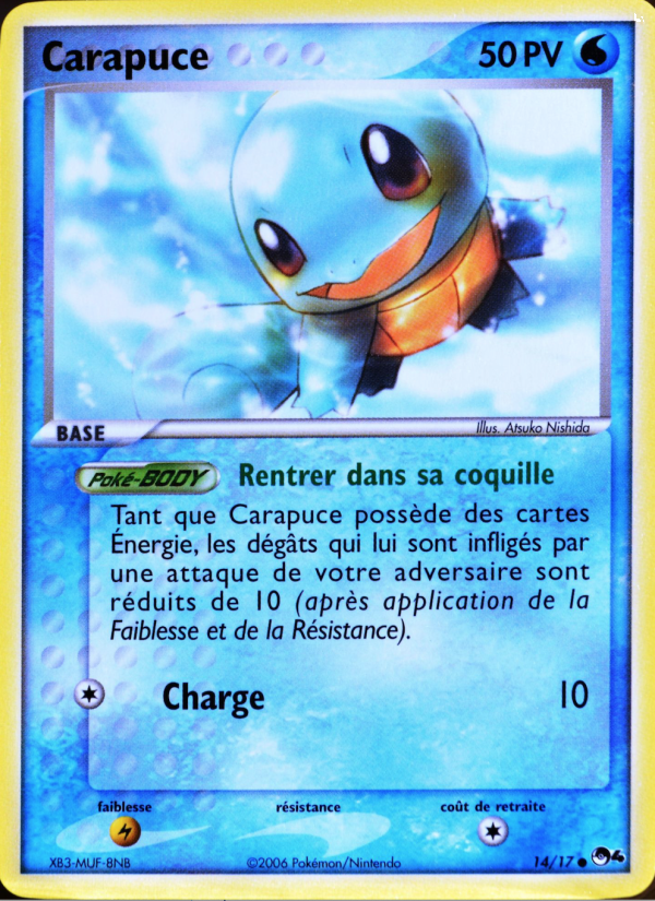 Carapuce 14 — POP Series 4 (French Pokémon TCG card)