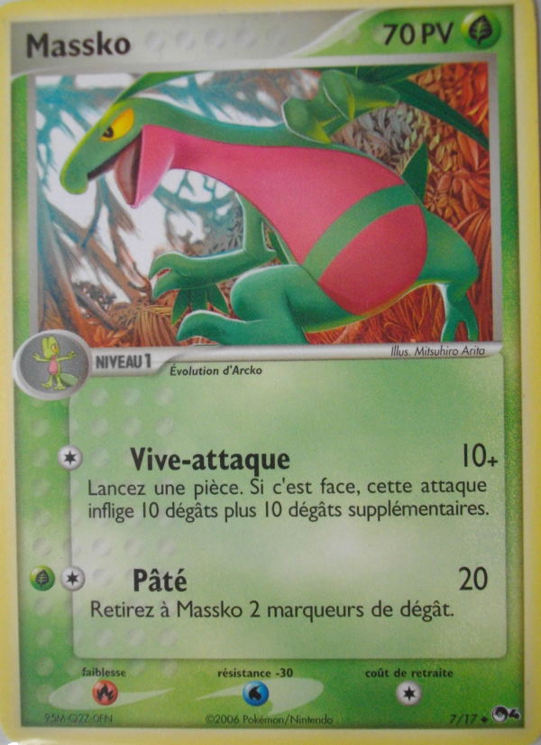 Massko 7 — POP Series 4 (French Pokémon TCG card)