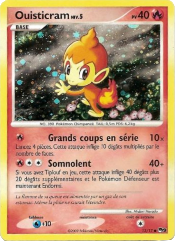 Ouisticram 13 — POP Series 9 (French Pokémon TCG card)