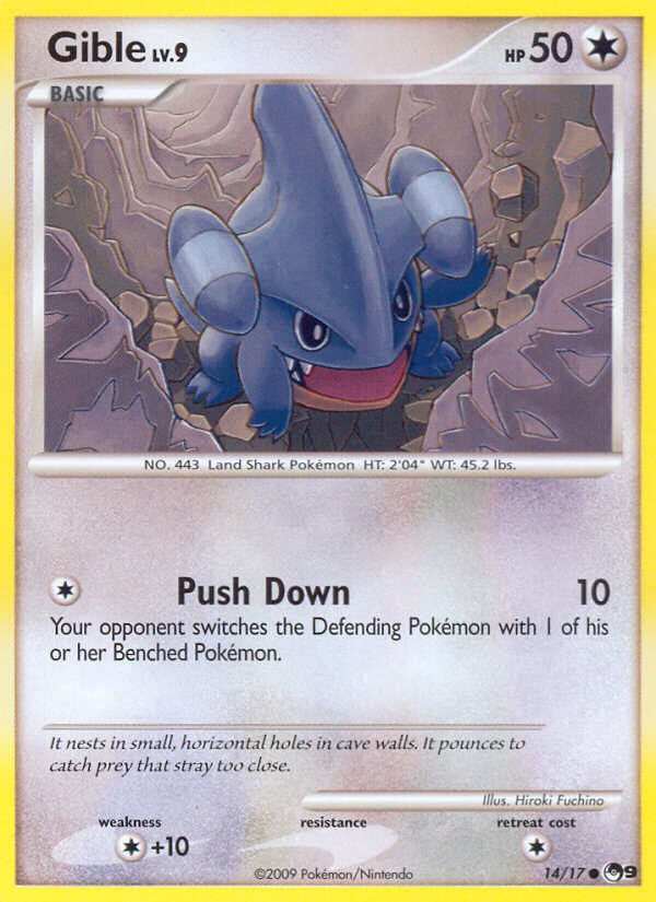 Griknot 14 — POP Series 9 (French Pokémon TCG card)