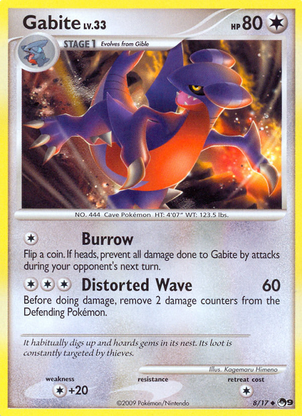Gabite 8 — POP Series 9 (French Pokémon TCG card)