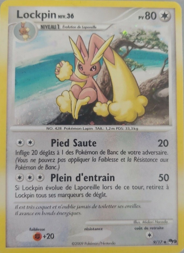 Lockpin 9 — POP Series 9 (French Pokémon TCG card)
