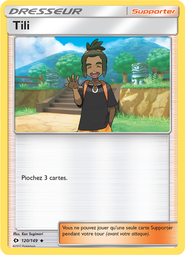 Tili 120 — Sun & Moon (French Pokémon TCG card)