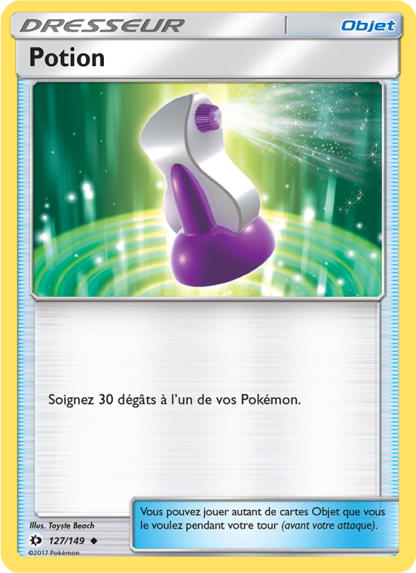 Potion 127 — Sun & Moon (French Pokémon TCG card)
