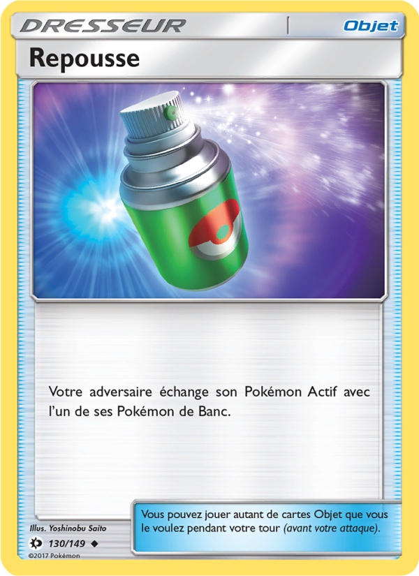 Repousse 130 — Sun & Moon (French Pokémon TCG card)
