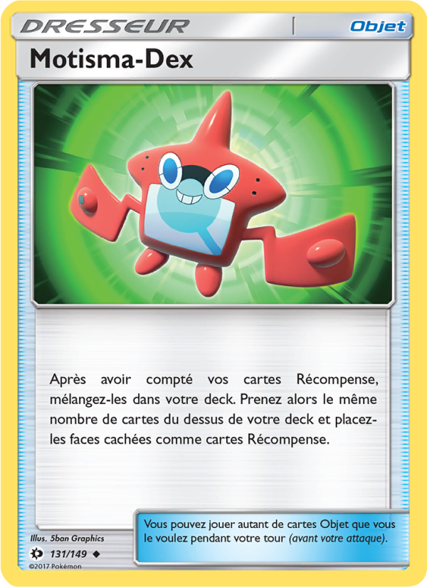 Motisma-Dex 131 — Sun & Moon (French Pokémon TCG card)
