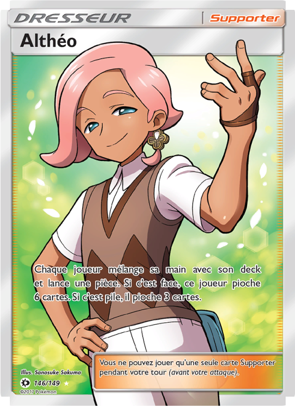Althéo 146 — Sun & Moon (French Pokémon TCG card)