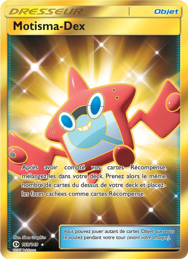 Motisma-Dex 159 — Sun & Moon (French Pokémon TCG card)