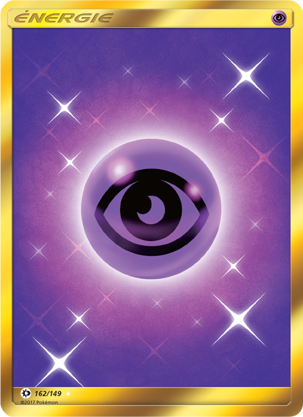 Énergie Psy 162 — Sun & Moon (French Pokémon TCG card)