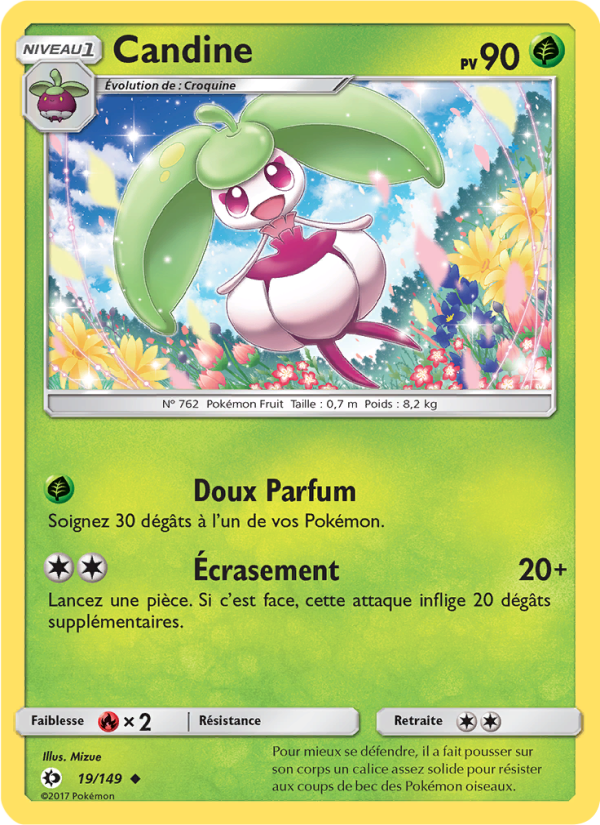 Candine 19 — Sun & Moon (French Pokémon TCG card)