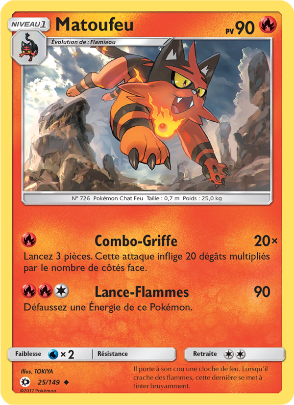 Matoufeu 25 — Sun & Moon (French Pokémon TCG card)