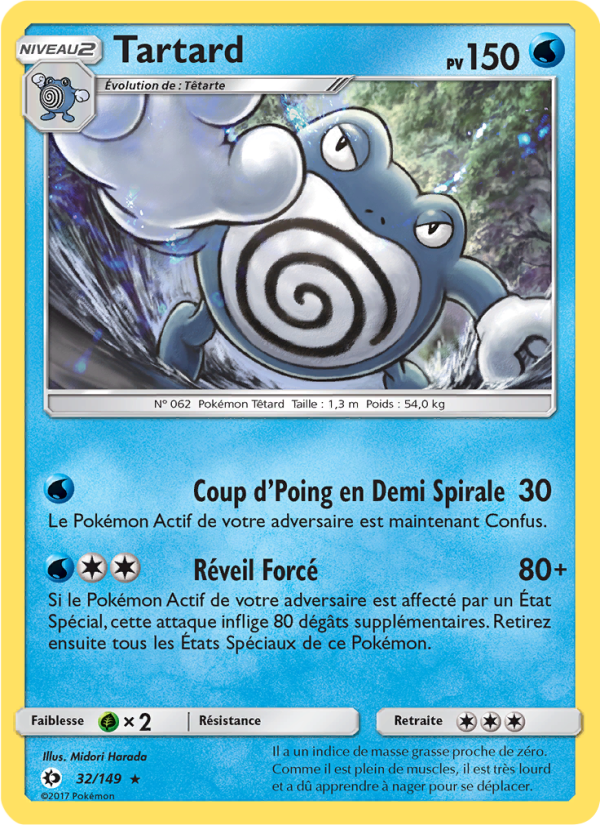 Tartard 32 — Sun & Moon (French Pokémon TCG card)