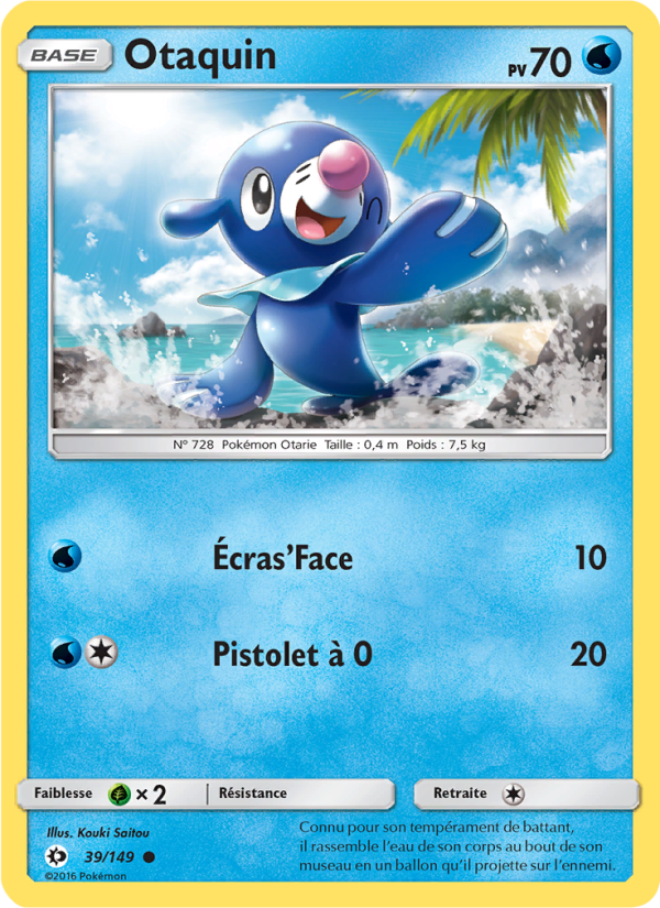 Otaquin 39 — Sun & Moon (French Pokémon TCG card)