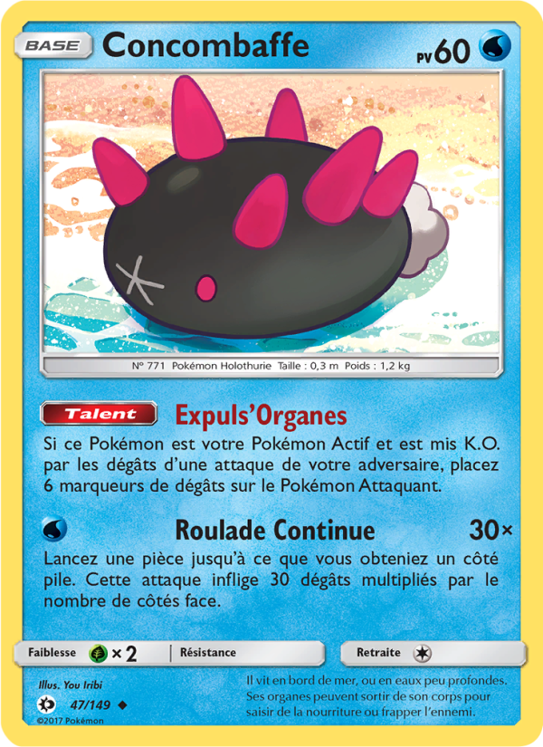 Concombaffe 47 — Sun & Moon (French Pokémon TCG card)