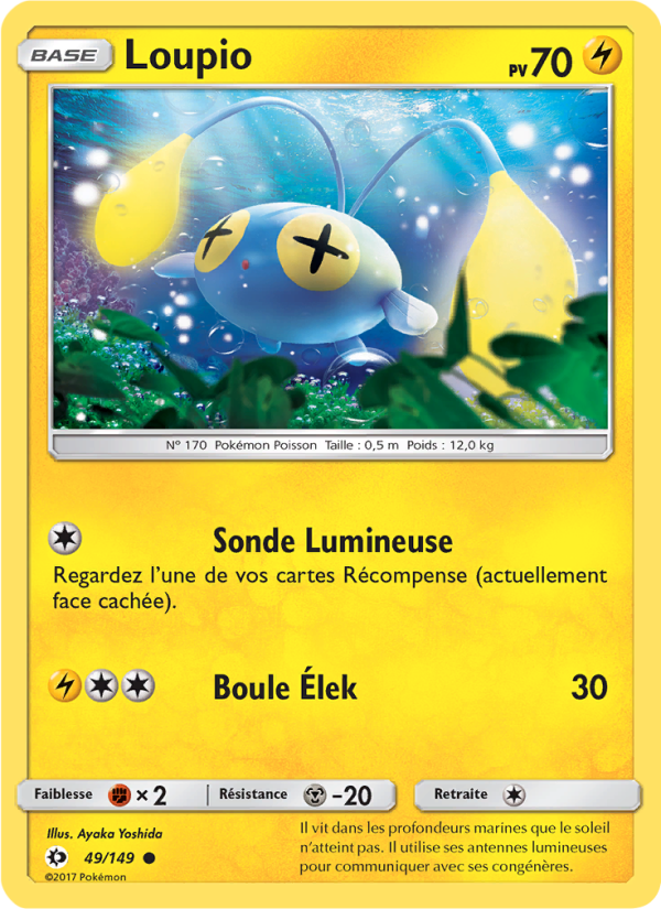 Loupio 49 — Sun & Moon (French Pokémon TCG card)