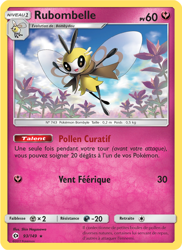 Rubombelle 93 — Sun & Moon (French Pokémon TCG card)