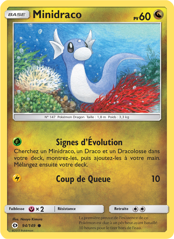 Minidraco 94 — Sun & Moon (French Pokémon TCG card)