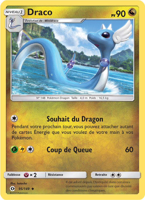 Draco 95 — Sun & Moon (French Pokémon TCG card)