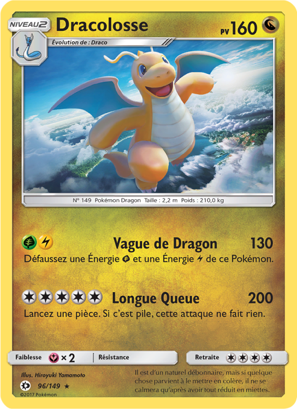 Dracolosse 96 — Sun & Moon (French Pokémon TCG card)
