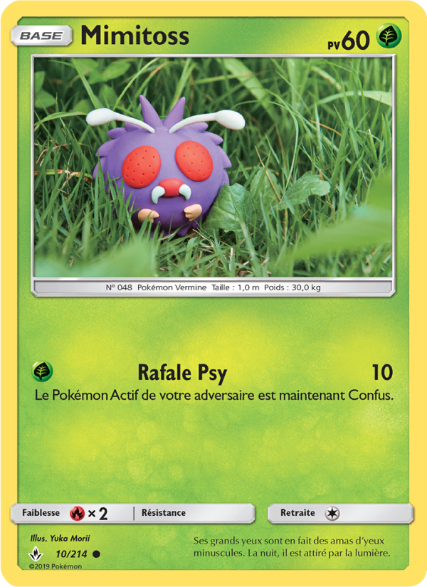 Mimitoss 10 — Unbroken Bonds (French Pokémon TCG card)