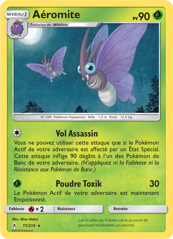Aéromite 11 — Unbroken Bonds (French Pokémon TCG card)