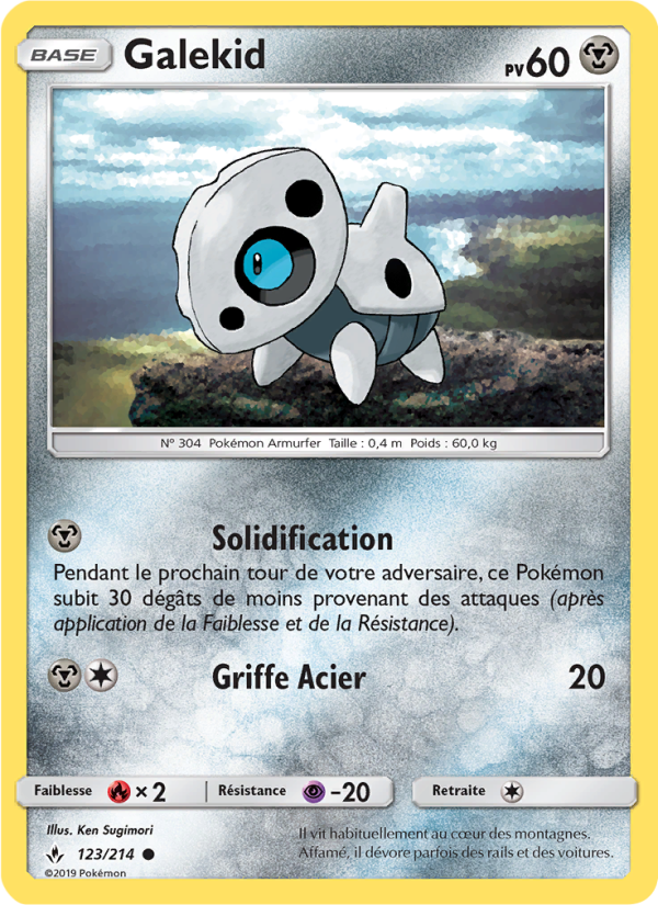 Galekid 123 — Unbroken Bonds (French Pokémon TCG card)