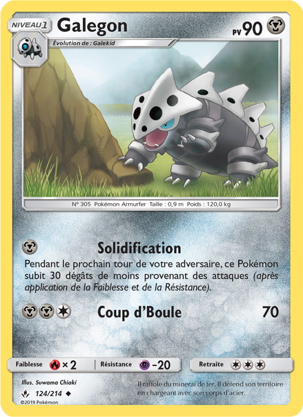 Galegon 124 — Unbroken Bonds (French Pokémon TCG card)