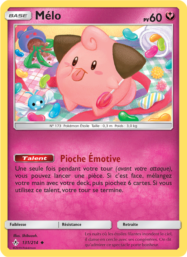 Mélo 131 — Unbroken Bonds (French Pokémon TCG card)