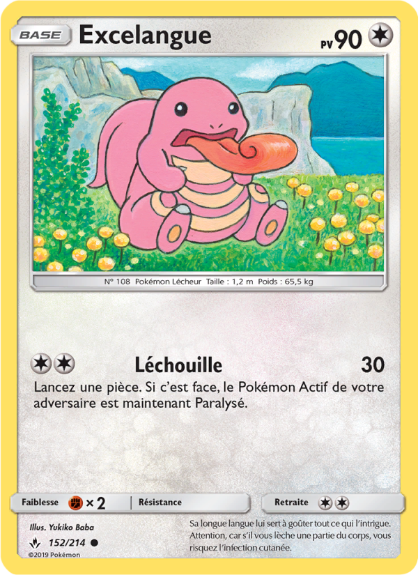 Excelangue 152 — Unbroken Bonds (French Pokémon TCG card)