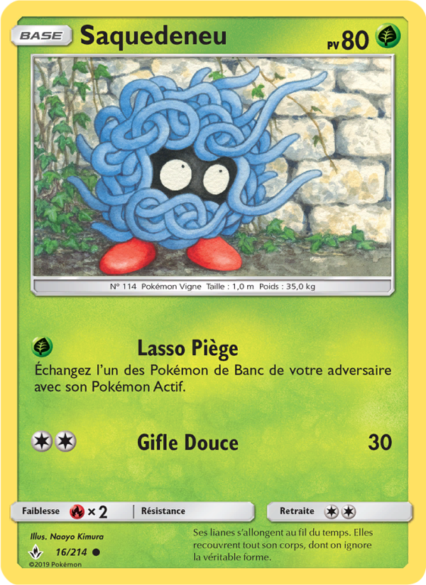 Saquedeneu 16 — Unbroken Bonds (French Pokémon TCG card)