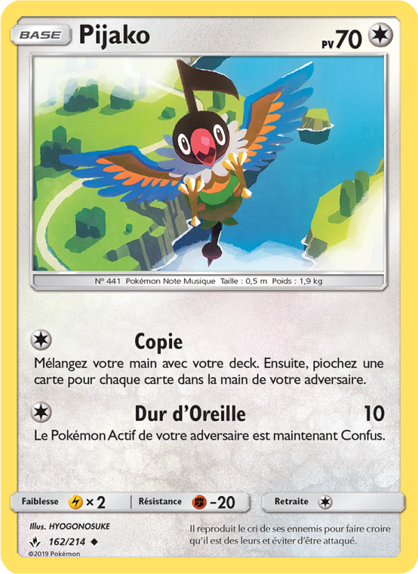 Pijako 162 — Unbroken Bonds (French Pokémon TCG card)