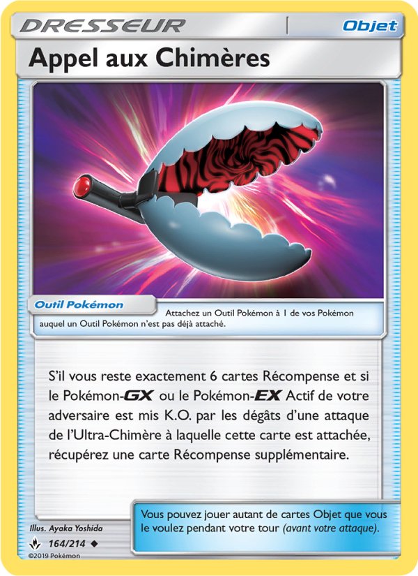 Appel aux Chimères 164 — Unbroken Bonds (French Pokémon TCG card)