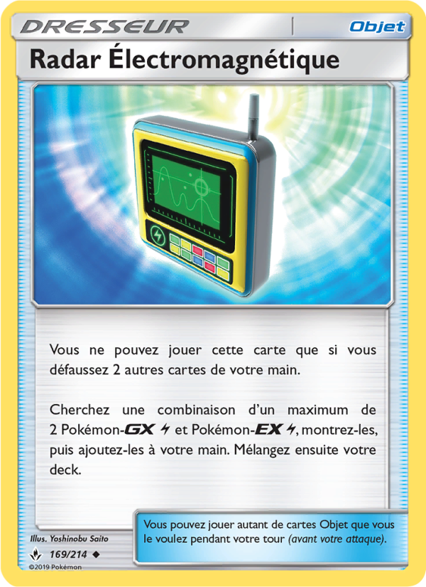 Radar Électromagnétique 169 — Unbroken Bonds (French Pokémon TCG card)