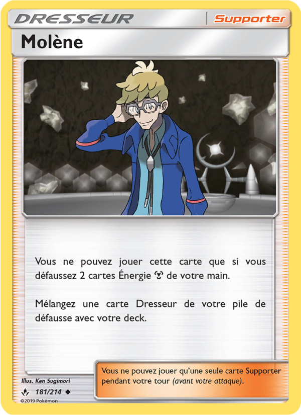 Molène 181 — Unbroken Bonds (French Pokémon TCG card)