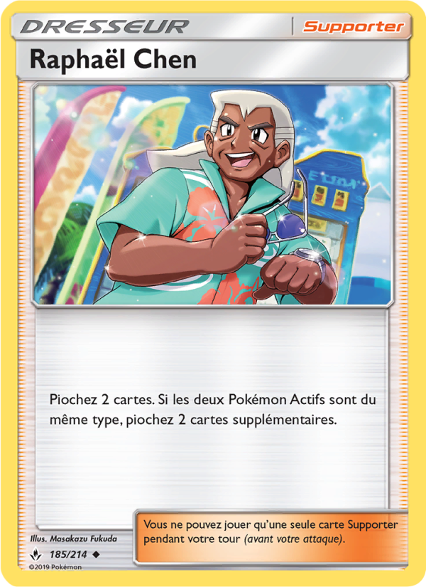 Raphaël Chen 185 — Unbroken Bonds (French Pokémon TCG card)