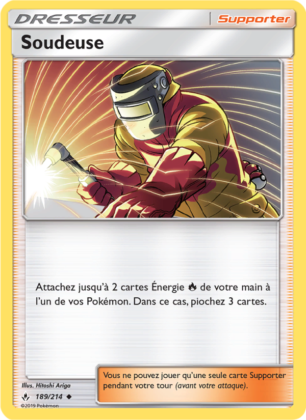 Soudeuse 189 — Unbroken Bonds (French Pokémon TCG card)