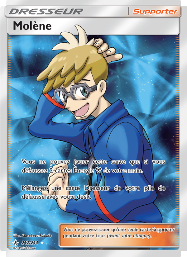Molène 212 — Unbroken Bonds (French Pokémon TCG card)