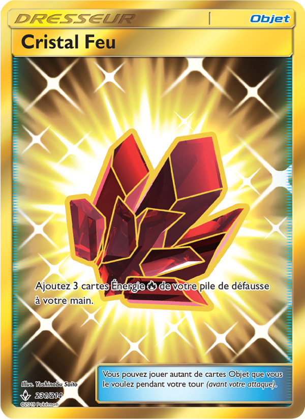 Cristal Feu 231 — Unbroken Bonds (French Pokémon TCG card)