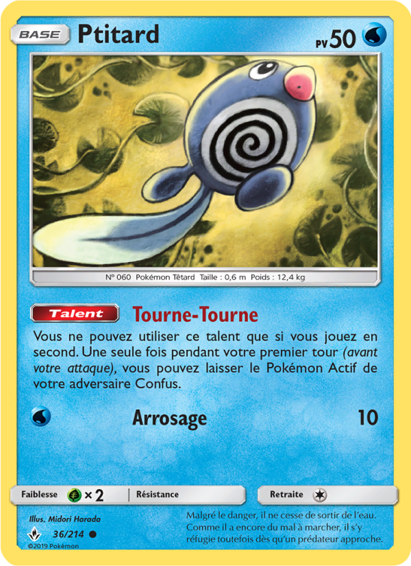 Ptitard 36 — Unbroken Bonds (French Pokémon TCG card)