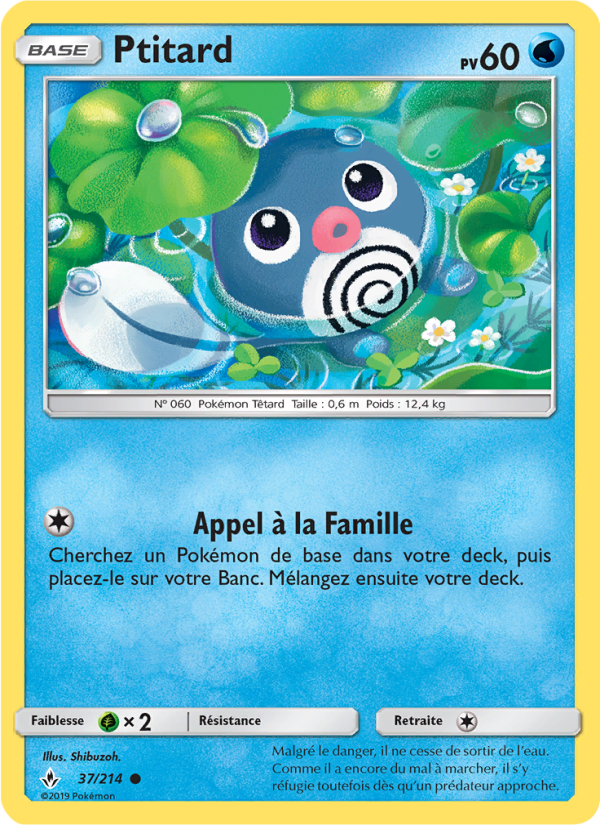 Ptitard 37 — Unbroken Bonds (French Pokémon TCG card)