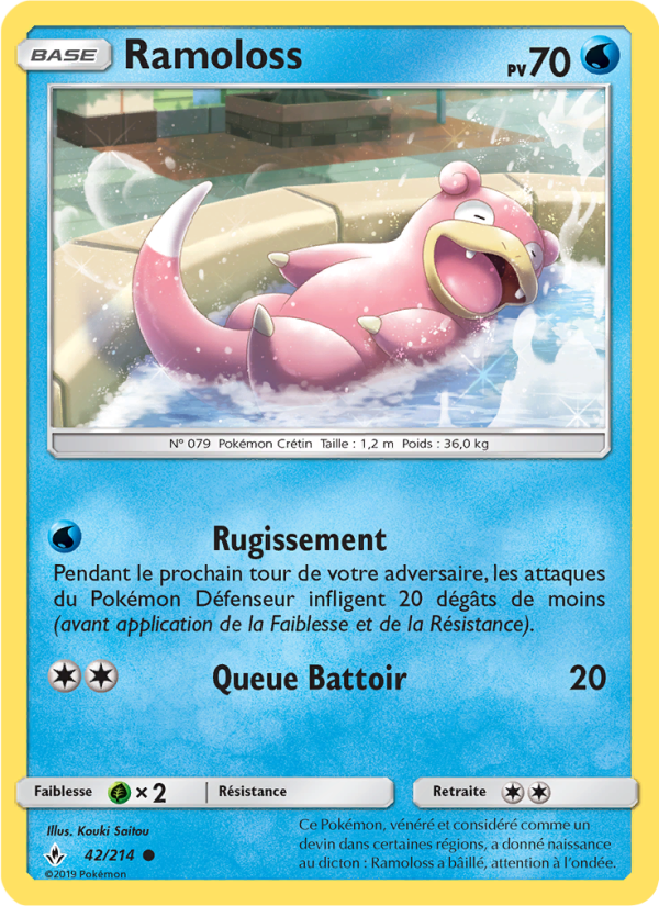 Ramoloss 42 — Unbroken Bonds (French Pokémon TCG card)