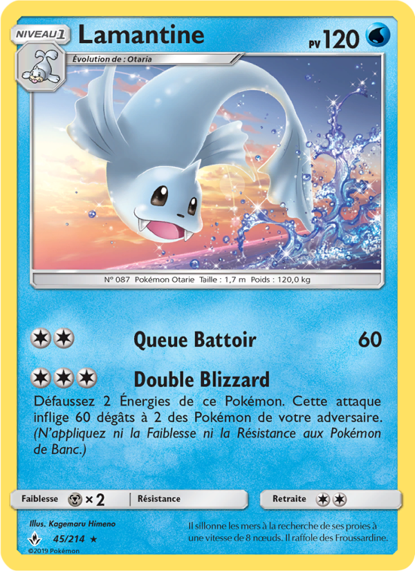 Lamantine 45 — Unbroken Bonds (French Pokémon TCG card)