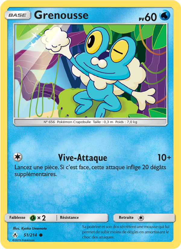 Grenousse 51 — Unbroken Bonds (French Pokémon TCG card)