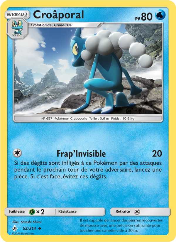 Croâporal 52 — Unbroken Bonds (French Pokémon TCG card)