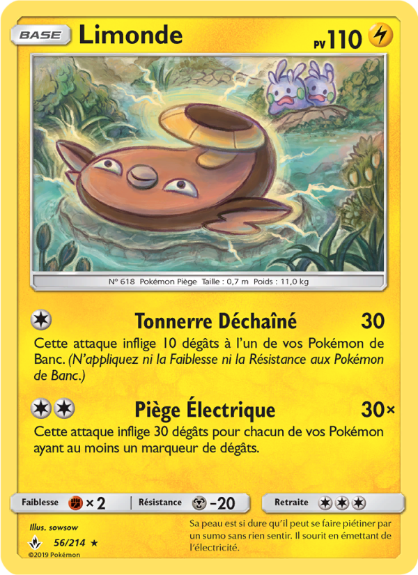Limonde 56 — Unbroken Bonds (French Pokémon TCG card)