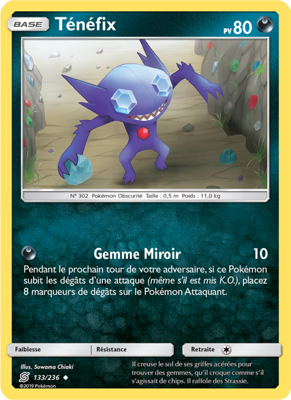 Ténéfix 133 — Unified Minds (French Pokémon TCG card)