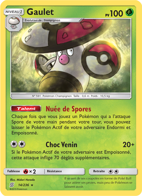 Gaulet 14 — Unified Minds (French Pokémon TCG card)