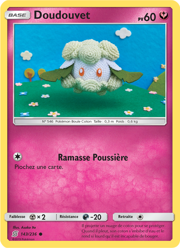 Doudouvet 143 — Unified Minds (French Pokémon TCG card)