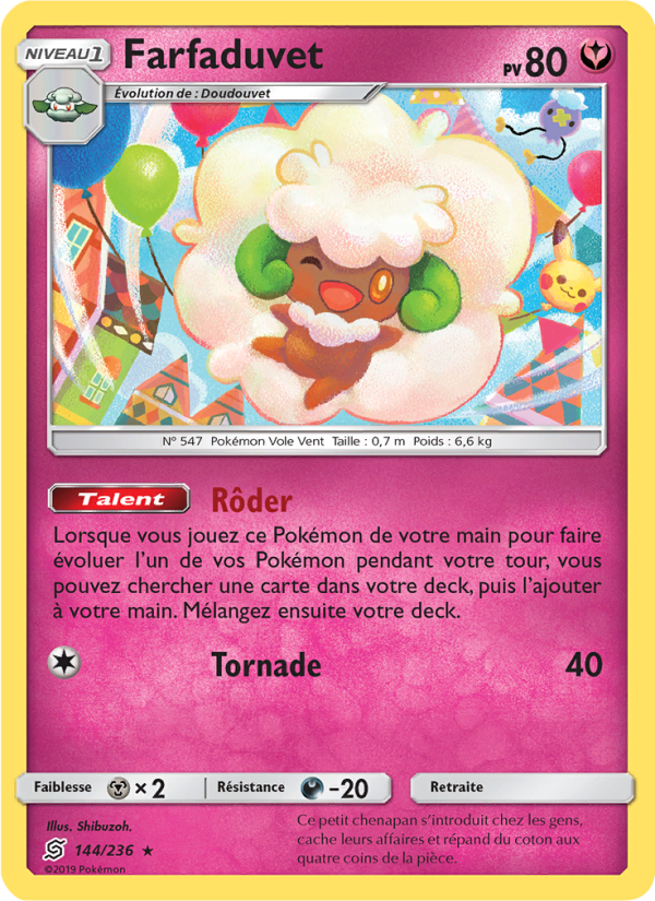Farfaduvet 144 — Unified Minds (French Pokémon TCG card)