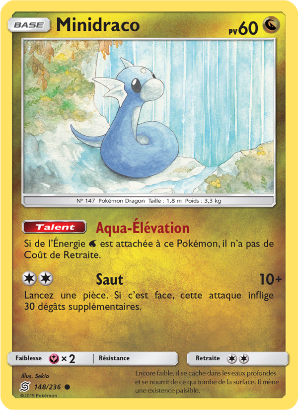 Minidraco 148 — Unified Minds (French Pokémon TCG card)